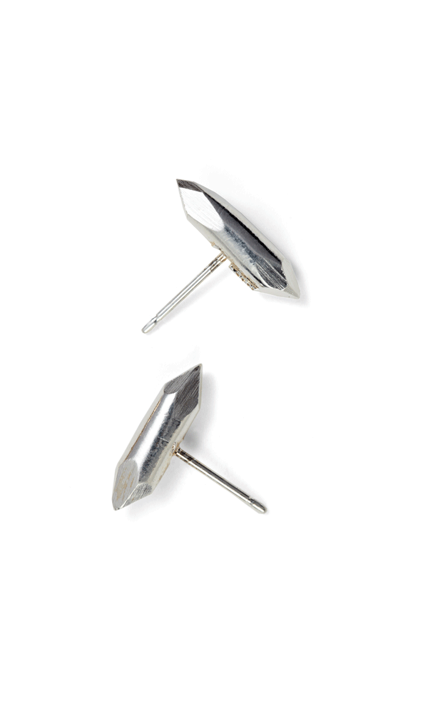 Silver Bar Stud
